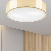 Lamkur Kimban ceiling light made of metal, 36 cm, gold
