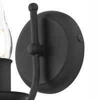 Lamkur Kandela wall light, black