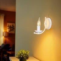 Lamkur Kandela wall light, white