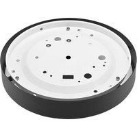 Lamkur Jaris ceiling light, domed glass, 26 cm black