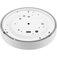 Lamkur Jaris ceiling light, domed glass, 26 cm, white