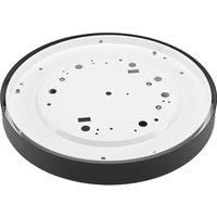 Lamkur Jaris ceiling light, domed glass, 36 cm black