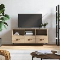 TV Cabinet Sonoma Oak 102x36x50 cm Engineered Wood