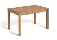 Habitat Clifton Extending Oak Veneer 4-6 Seater Dining Table