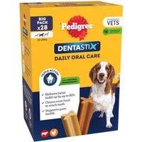 Pedigree Dentastix - Daily Oral Care - Medium Dogs (10-25kg) (28 Sticks)