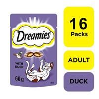 Dreamies Cat Treats 60g - with Duck