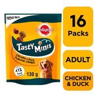 Pedigree Tasty Minis - Chewy Cubes with Chicken & Duck 130g