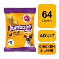 Pedigree Jumbone Mini - Dog Treats - with Chicken and Lamb - 1 pack of 4 chews