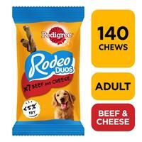 Pedigree Rodeo Duos Treats - Beef & Cheese (7 Snacks)