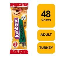 Pedigree Jumbone Dog Treats, Chews For Medium Dogs From 10-25 Kg, Turkey Flavour, 180 G