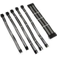 KOLINK Coreu0026tradeAdept Power Extension Cable Kit - Black & Grey