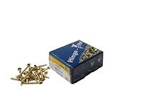 TiteRange TFHTB4530 4.5 x 30mm Pozi CSK Hinge Screw - Brass (Old Version)