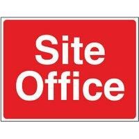 "Site Office" Stanchion Sign 450mm x 600mm (5649T)