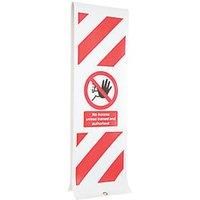 "Authorised Persons" Eyelet Sign 1885 x 300mm (7409T)