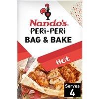 New+sealed NANDO'S Peri Peri Bag & Bake kits 20g HOT