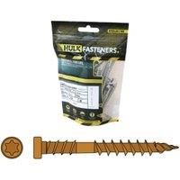 Hulk Composite Decking Screws Apex Himalayan Cedar - Pack of 30 Screws with Bit