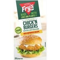 Fry's 4 Plant Based Chick'n Burgers 320g