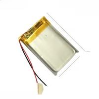 1-12pcs 3.7V lithium driving recorder battery 700mAh 652540 recording pen Li-ion Cell Urgent lamp beauty instrument batteries