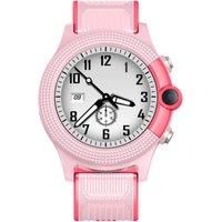 Valdus Smart Watch, Long Standby 4G GPS Watch With Vibration Camera Smartwatch (3.2cm/1.28") in Pink | Size: 6-12
