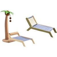 Cat Beach Chair With Hammock Bed - 2 Styles