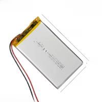 3.7V 3000mAh Li-ion battery for DVD Tablet GPS Electric Toys electronic products 605080 605080 555080 605087 654779 655080