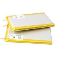 1-12PCS 3.7V Lithium Polymer Battery 606090 4000mAh 90*60*6mm Soft package battery For Power Bank