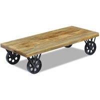 Coffee Table Mango Wood 120x60x30 cm