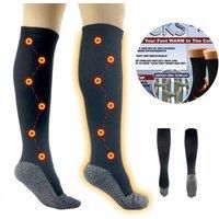 Self-Heating Thermostatic Knee High Socks - 1 Or 3 Pairs!