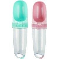 350Ml Pet Travel Water Bottle - Blue Or Pink!