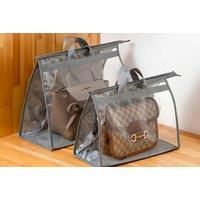 4 Transparent Handbag Dust Covers