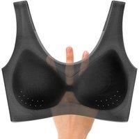 Skin-Feel Lightweight Bra - Four Sizes & Seven Colours! - Black