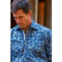 Tie Dye Paisley Elegance Print Shirt