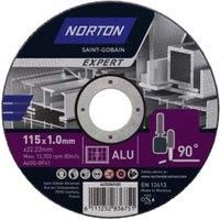Norton Expert Aluminium Cutting Disc - 115 x 1 x 22.23mm