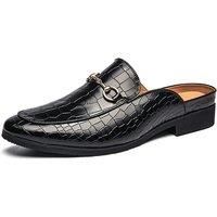 Men'S Classic Alligator Pattern Loafers - 11 Sizes, 3 Colours