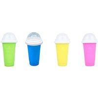 Slushie Maker Cup - Rose Red, Yellow, Blue And Green!