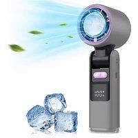 High-Speed Brushless Turbo Portable Folding Handheld Fan!