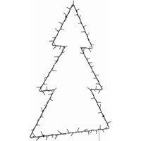 Christmas Lights Christmas Tree Silhouette 115 LEDs Warm White
