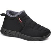 Unisex Thermal Slip-On Snow Boots - 3 Colours! - Black