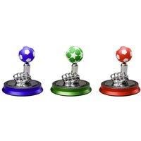 Solar-Powered Rotating Finger Football Car Air Freshener In 5 Colours - Blue
