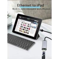 AIRSKY RJ45 Lightning to Ethernet Adapter for Apple IPhone Ipad PD Fast Charger 1000M Type C USB A