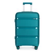 (blue/green, 28 inch) K2092L Kono Hard Shell PP Suitcase Set