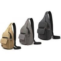 Kono Canvas Sling Backpack - 3 Colours! - Black