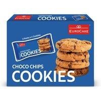 Eurocake Choco Chips Cookies 3 Packs x 4 Cookies