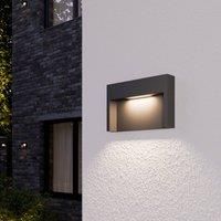 Lucande 3 W LED wall light fixture Mitja, IP65