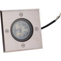 Rectangular LED installed ground light Ava, IP67