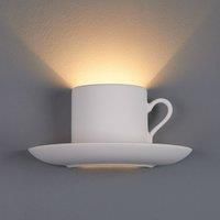 Lindby Pocillo Wall Light Paintable Plaster