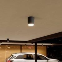 Round LED outdoor ceiling spotlight Meret, IP54