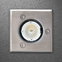 Kenan LED recessed floor light, IP67, 49 lumens