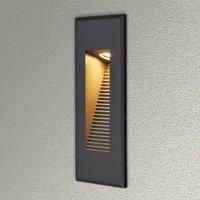 Lucande LED recessed wall light Nuno with indirect light