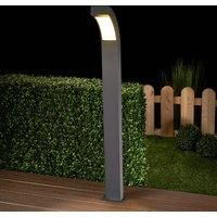 Lucande Lennik Graphite Grey LED Path Lamp